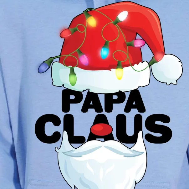 Christmas: Papa Claus Unisex Surf Hoodie