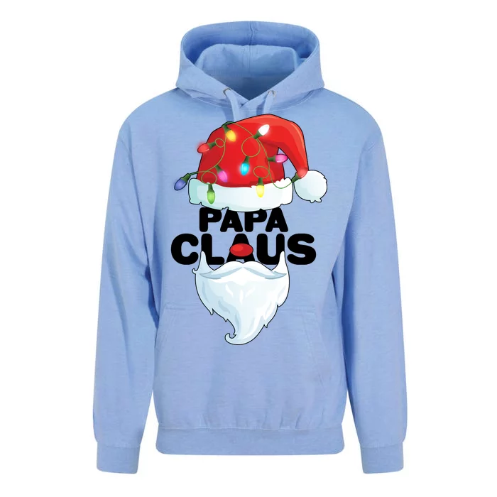 Christmas: Papa Claus Unisex Surf Hoodie