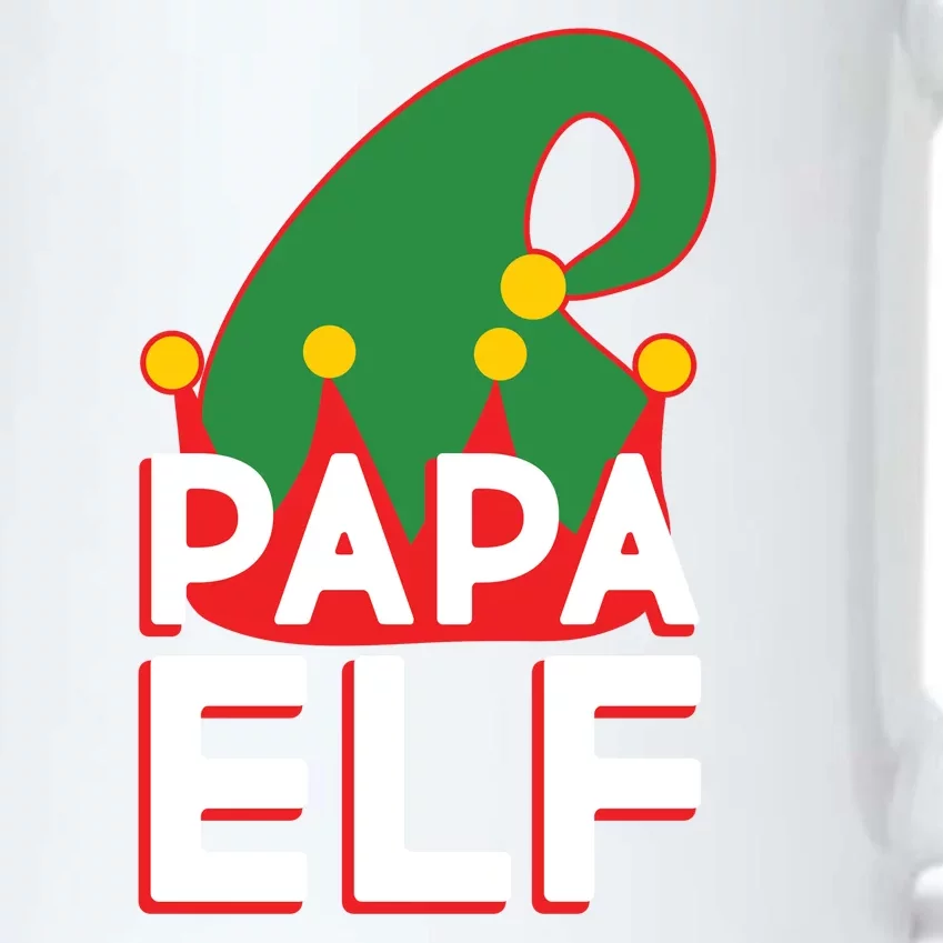 Christmas: Papa Elf Black Color Changing Mug