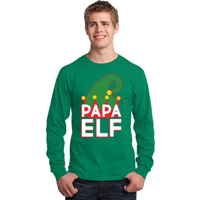 Christmas: Papa Elf Long Sleeve Shirt