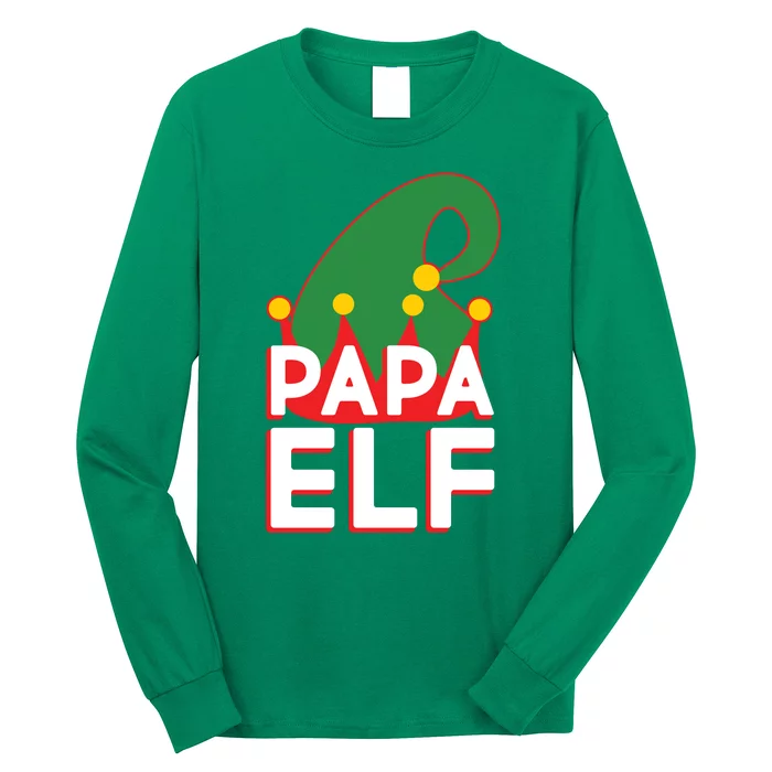 Christmas: Papa Elf Long Sleeve Shirt