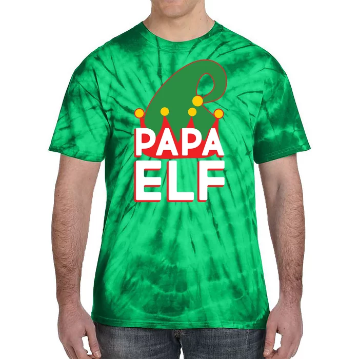 Christmas: Papa Elf Tie-Dye T-Shirt