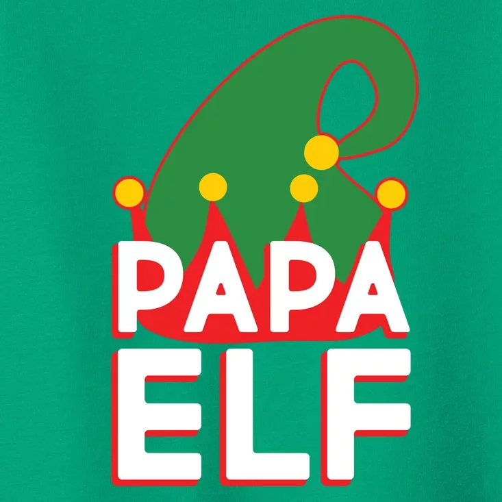 Christmas: Papa Elf Toddler T-Shirt