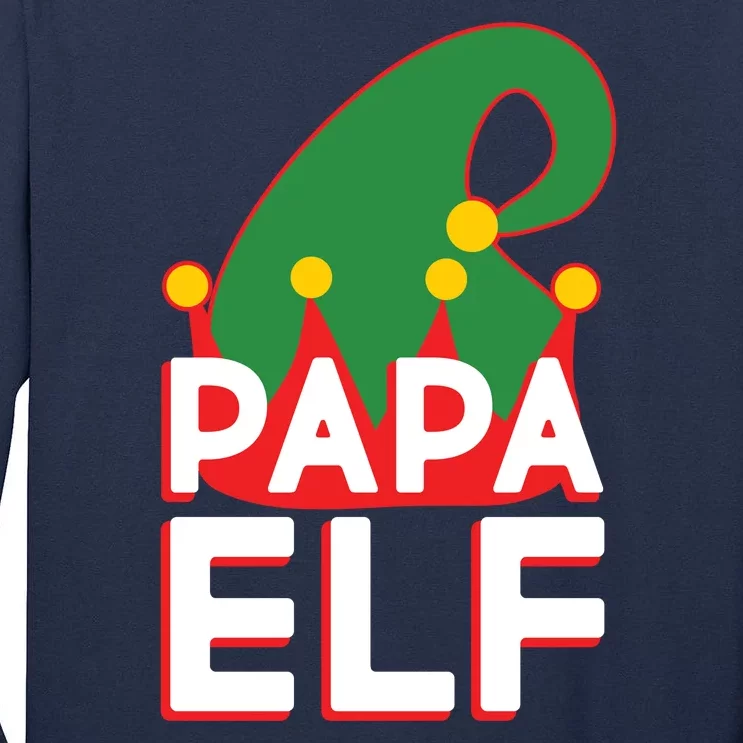 Christmas: Papa Elf Tall Long Sleeve T-Shirt