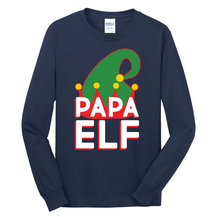 Christmas: Papa Elf Tall Long Sleeve T-Shirt