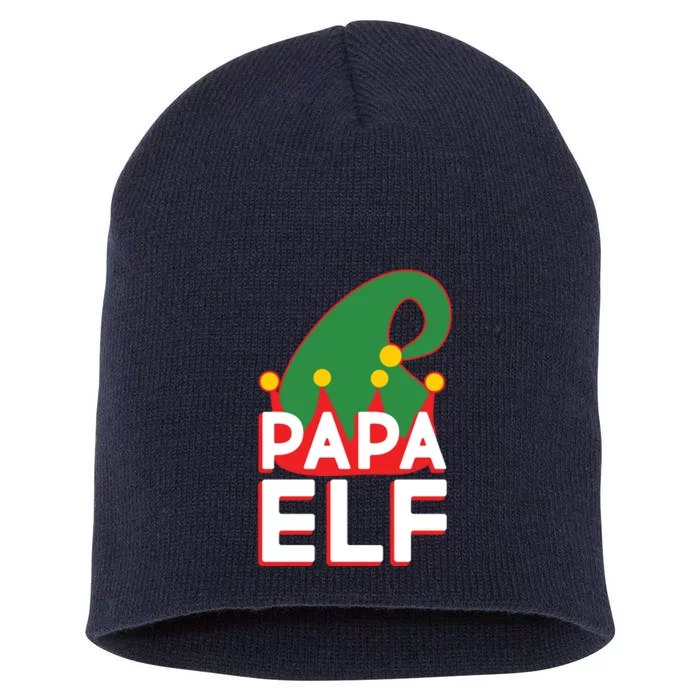 Christmas: Papa Elf Short Acrylic Beanie