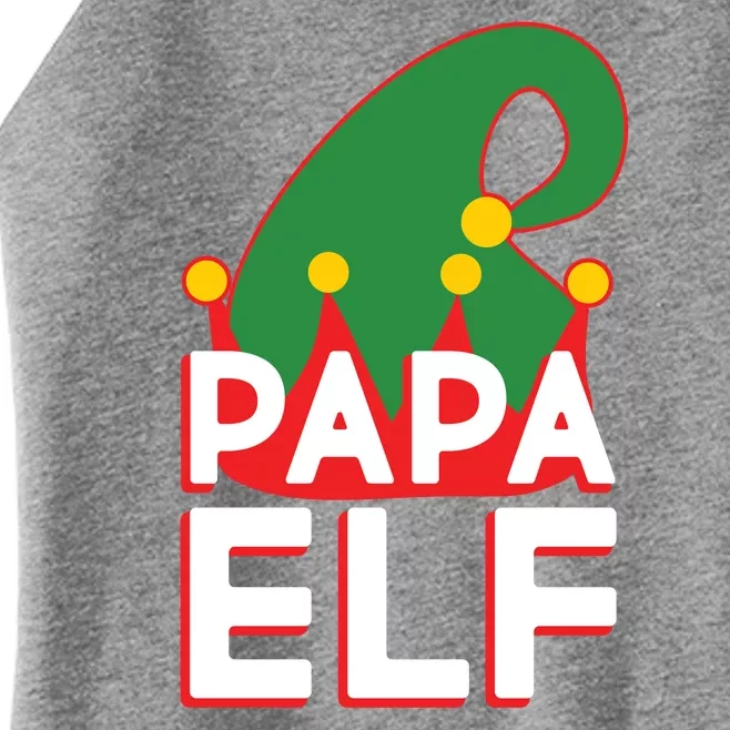 Christmas: Papa Elf Women’s Perfect Tri Rocker Tank