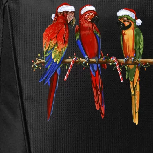 Christmas Parrots City Backpack