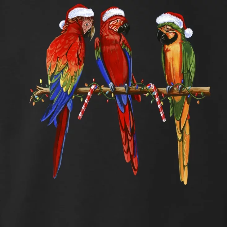 Christmas Parrots Toddler Hoodie