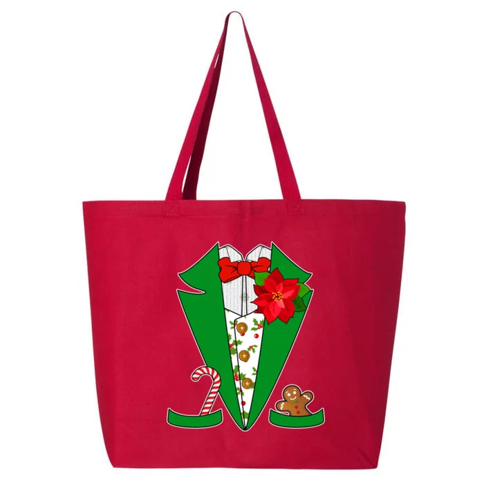 Christmas Party Tuxedo Suit Top 25L Jumbo Tote