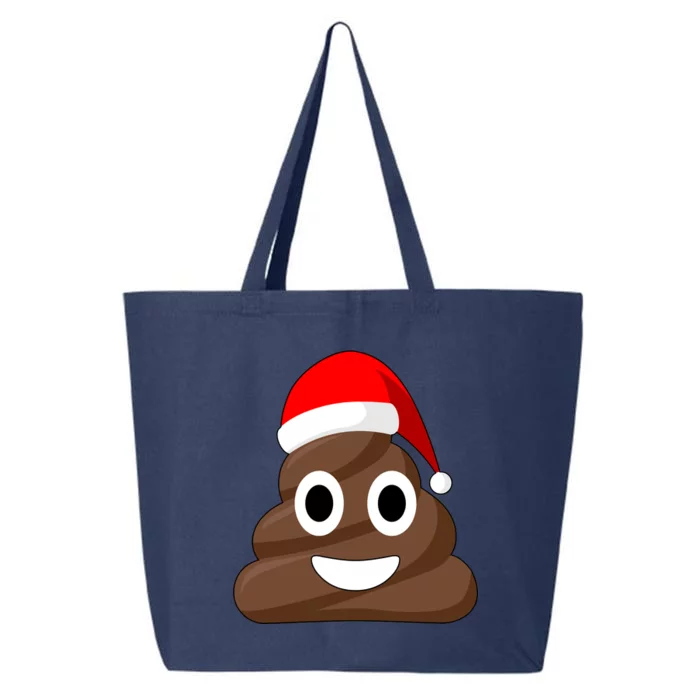 Christmas Poop Emoji Smiley 25L Jumbo Tote