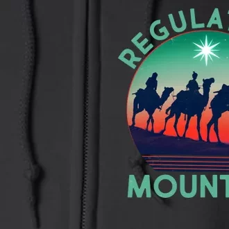 Christmas Regulars Mount Up Three Wise Men Full Zip Hoodie