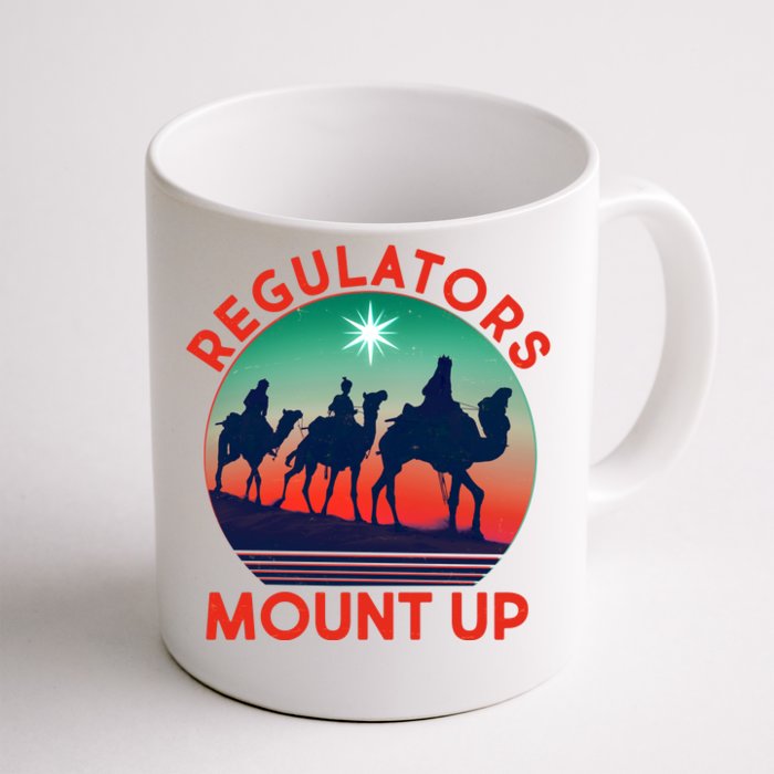 Christmas Regulars Mount Up Three Wise Men Front & Back Coffee Mug