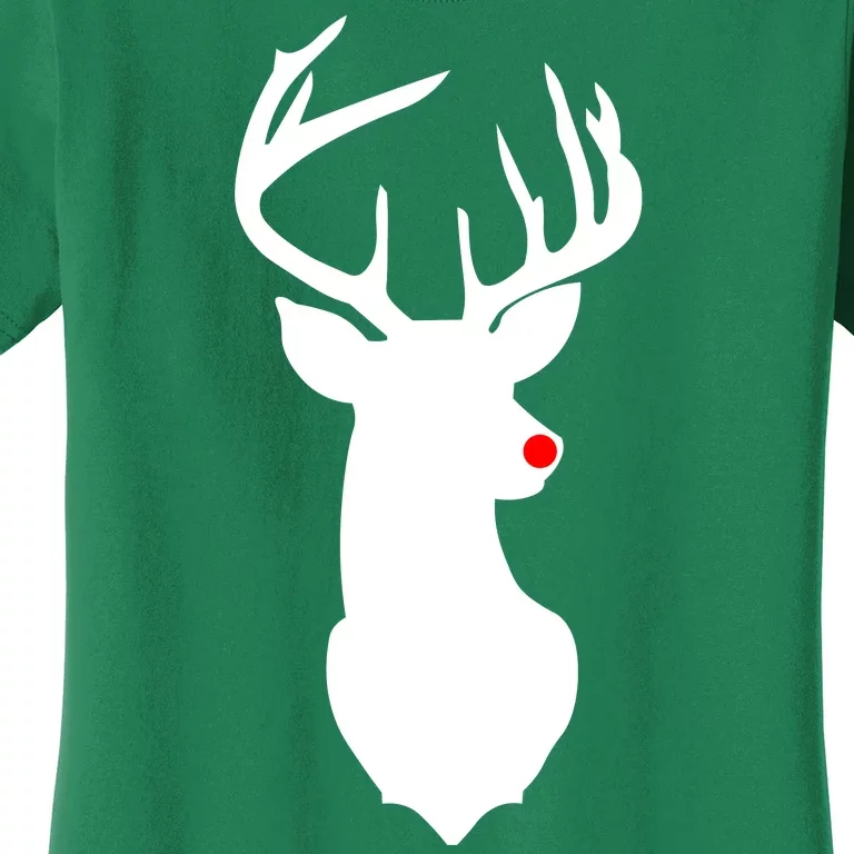 Christmas Rudolph The Red Nose Reindeer Women's T-Shirt