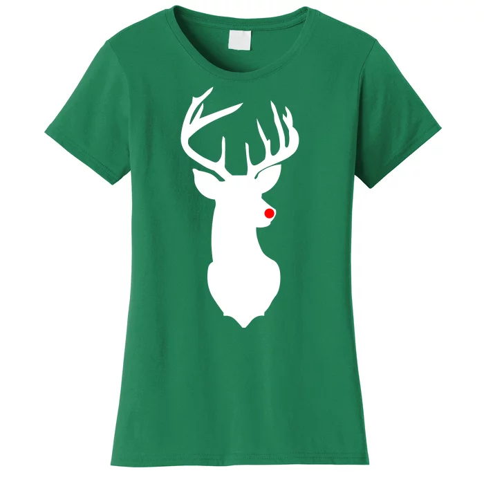 Christmas Rudolph The Red Nose Reindeer Women's T-Shirt