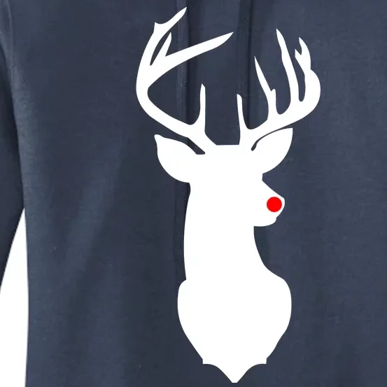 Christmas Rudolph The Red Nose Reindeer Women's Pullover Hoodie