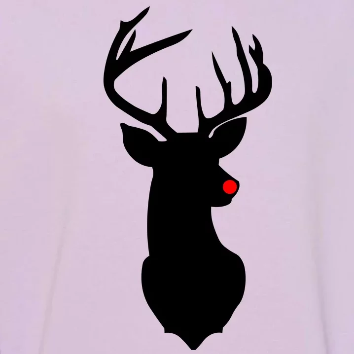 Christmas Rudolph The Red Nose Reindeer Garment-Dyed Sweatshirt