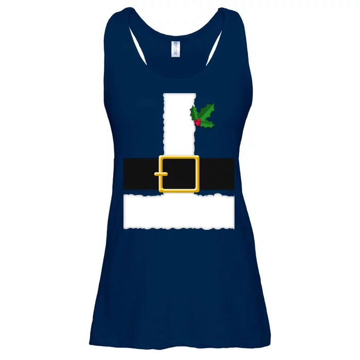 Christmas Santa Costume Top Ladies Essential Flowy Tank