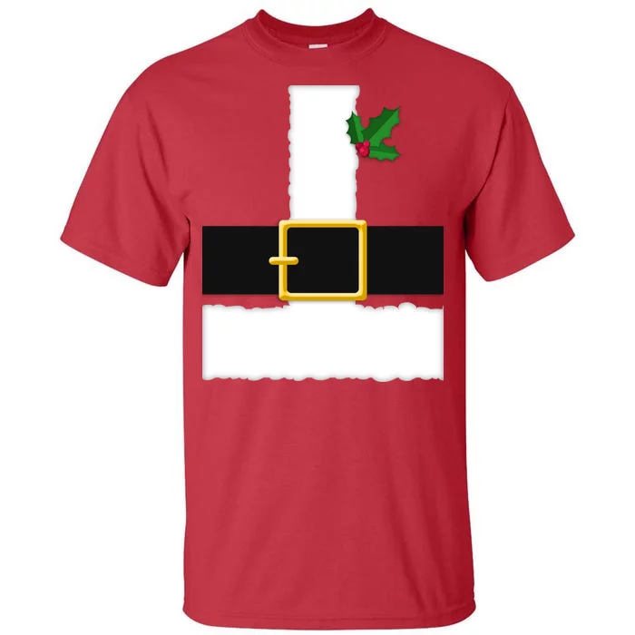 Christmas Santa Costume Top Tall T-Shirt