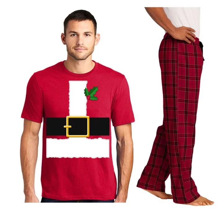 Christmas Santa Costume Top Pajama Set