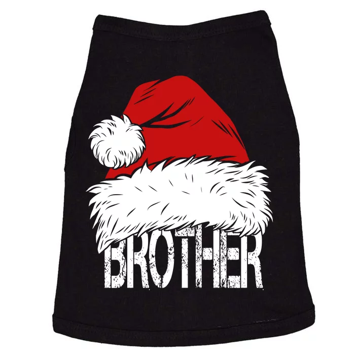 Christmas Santa Hat Brother Doggie Tank