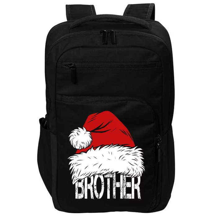 Christmas Santa Hat Brother Impact Tech Backpack