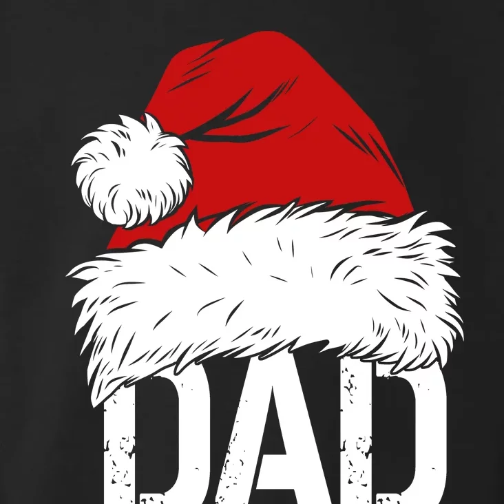 Christmas Santa Hat Dad Toddler Hoodie