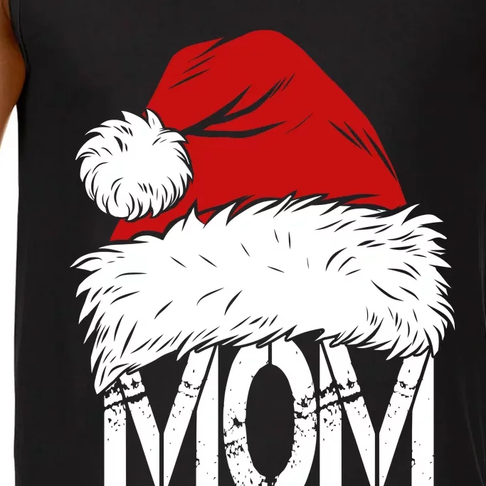 Christmas Santa Hat Mom Comfort Colors® Tank Top