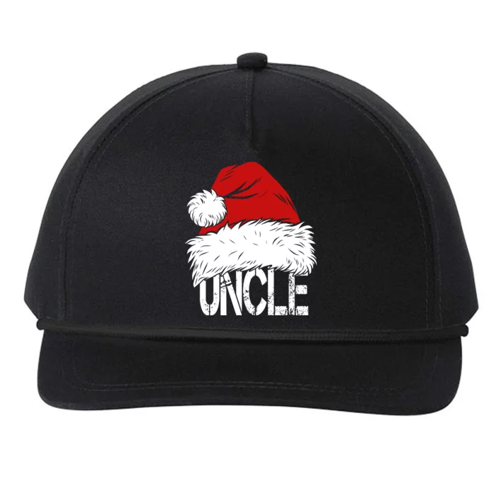 Christmas Santa Hat Uncle Snapback Five-Panel Rope Hat