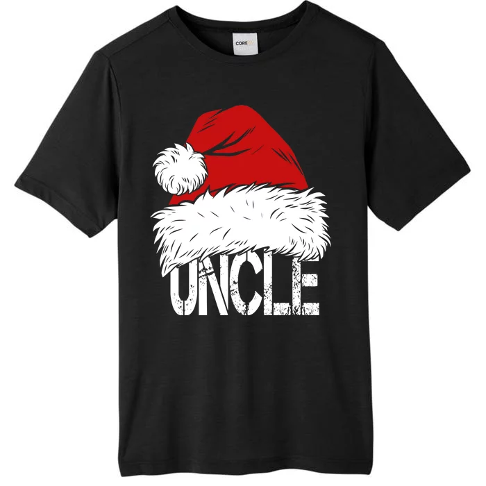 Christmas Santa Hat Uncle ChromaSoft Performance T-Shirt