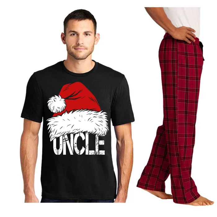 Christmas Santa Hat Uncle Pajama Set