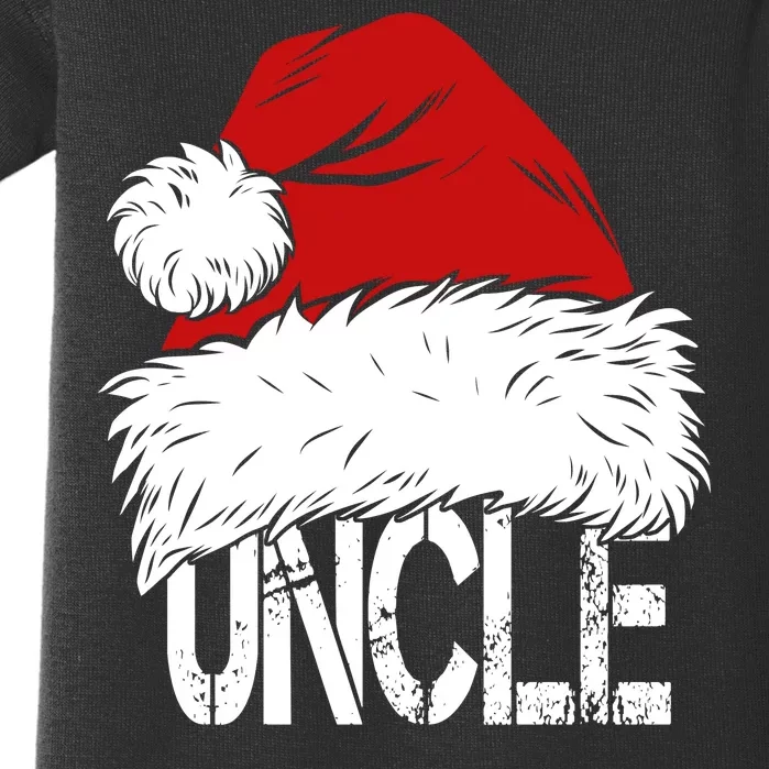 Christmas Santa Hat Uncle Baby Bodysuit