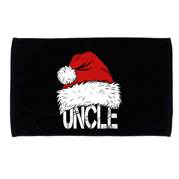 Christmas Santa Hat Uncle Microfiber Hand Towel