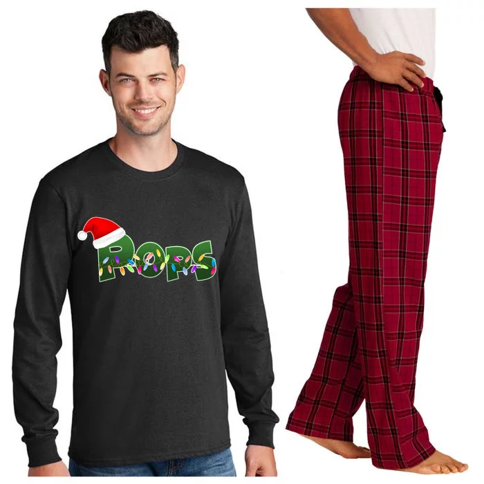 Christmas Santa Pops Long Sleeve Pajama Set