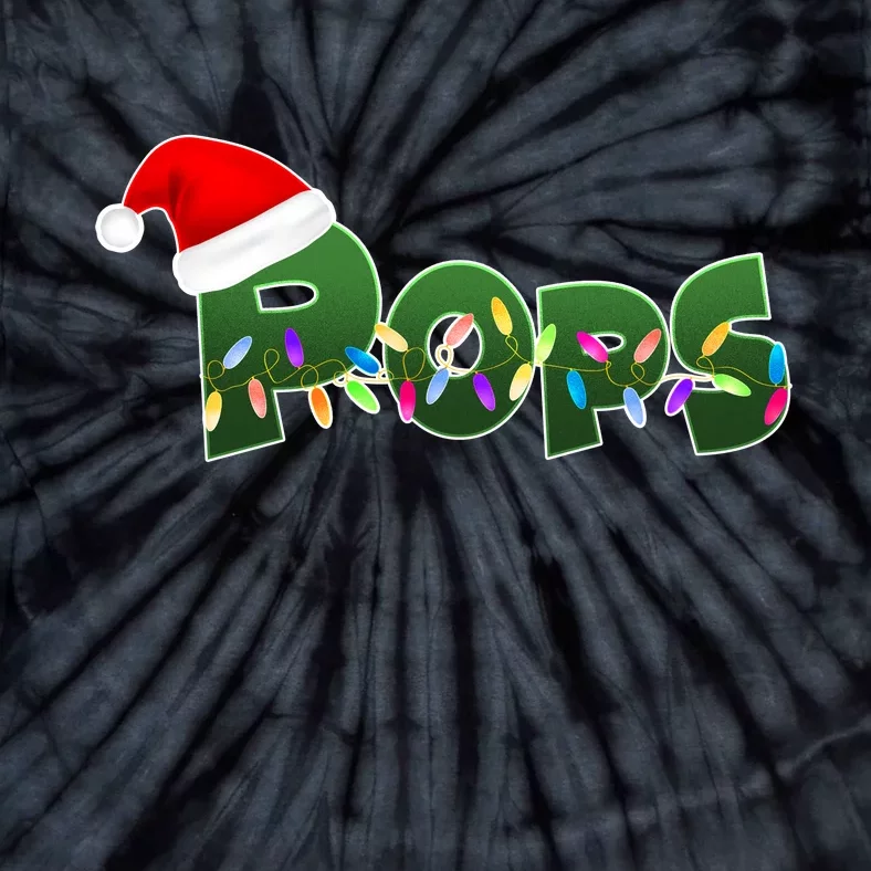 Christmas Santa Pops Tie-Dye T-Shirt