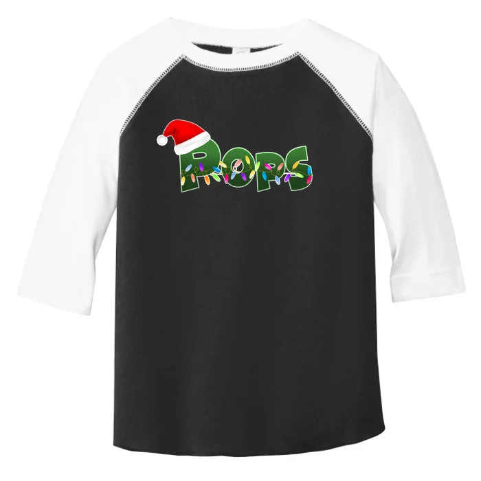 Christmas Santa Pops Toddler Fine Jersey T-Shirt