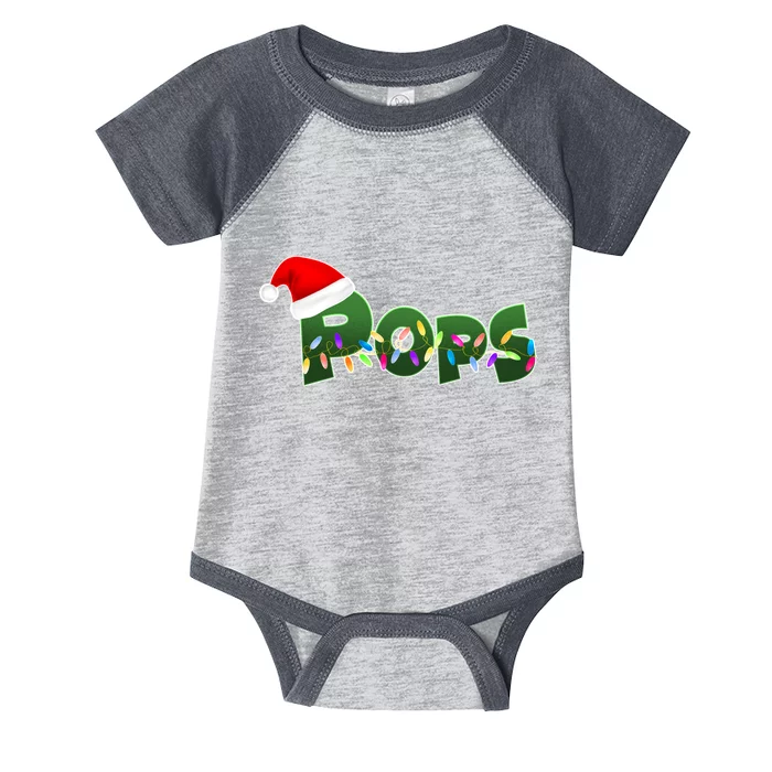 Christmas Santa Pops Infant Baby Jersey Bodysuit