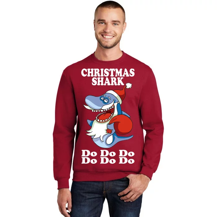 Christmas Santa Shark Do Do Do Sweatshirt