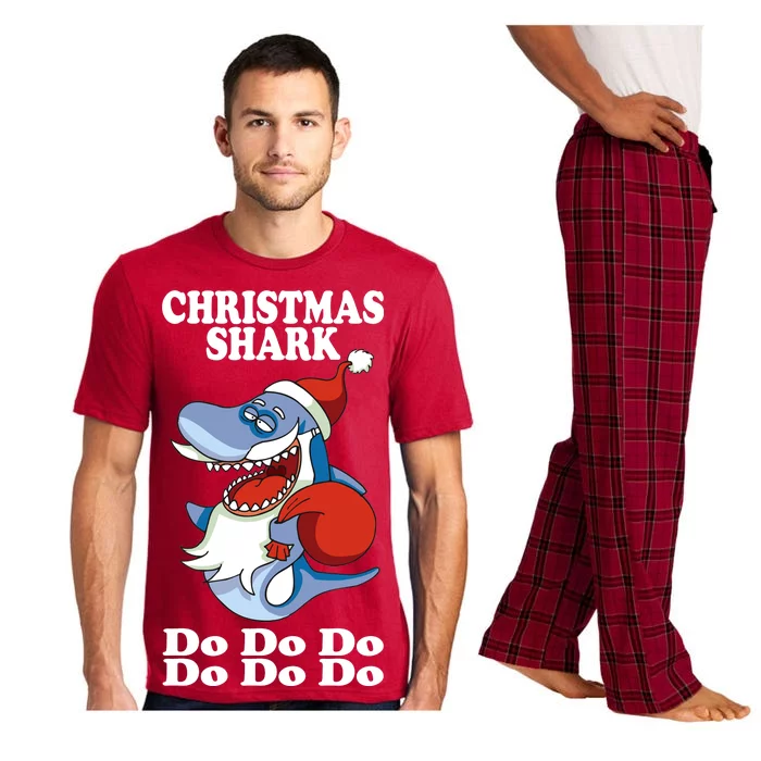 Christmas Santa Shark Do Do Do Pajama Set