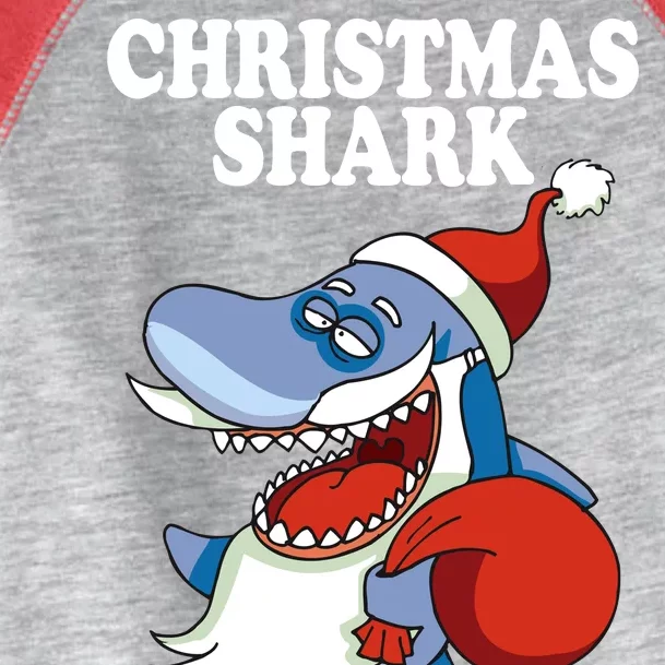 Christmas Santa Shark Do Do Do Toddler Fine Jersey T-Shirt