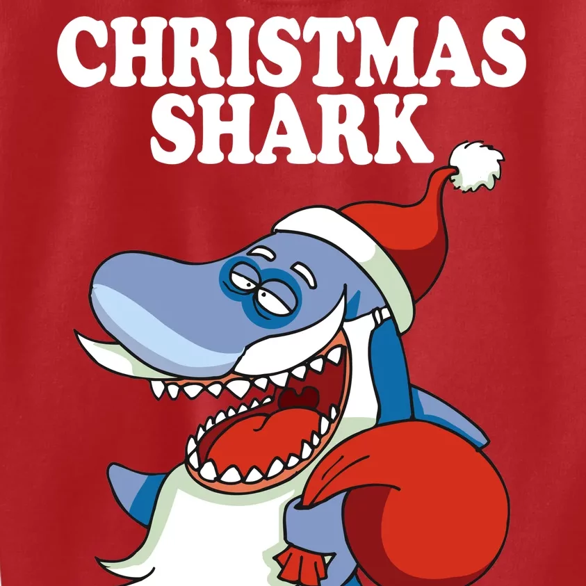 Christmas Santa Shark Do Do Do Kids Sweatshirt