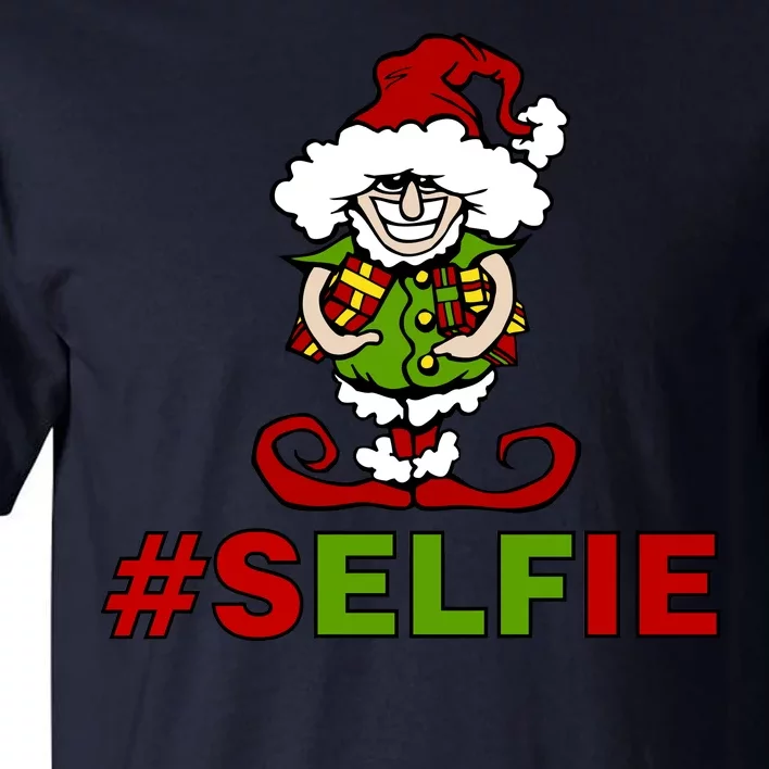 Christmas #Selfie Elf Tall T-Shirt