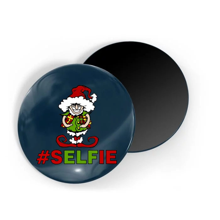 Christmas #Selfie Elf Magnet