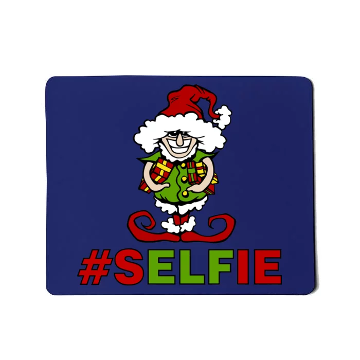 Christmas #Selfie Elf Mousepad