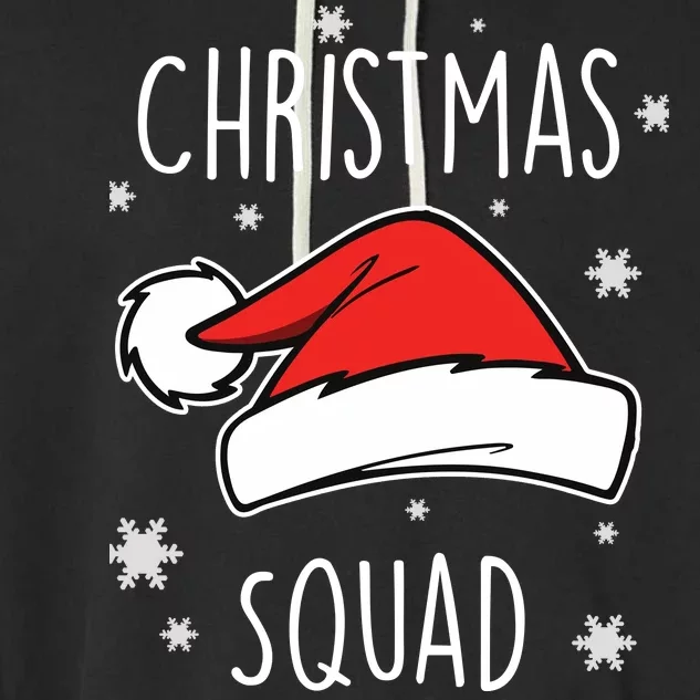 Christmas Squad Garment-Dyed Fleece Hoodie