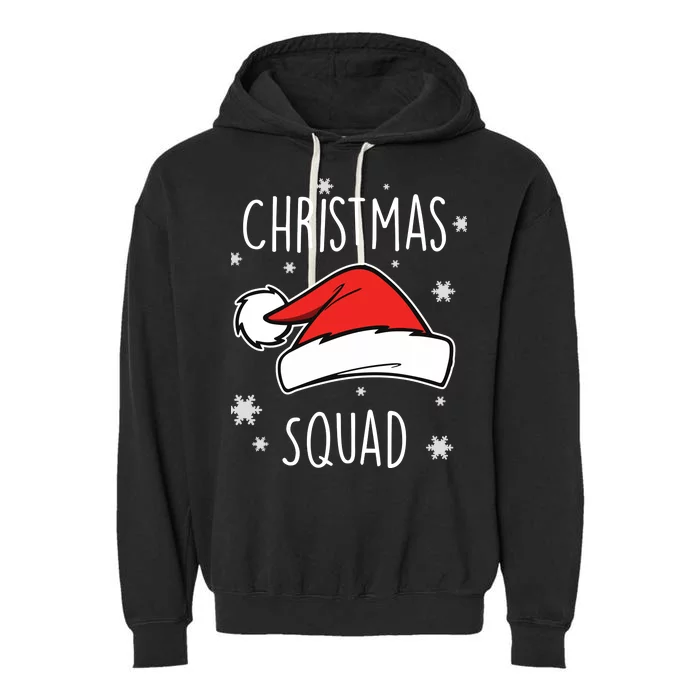 Christmas Squad Garment-Dyed Fleece Hoodie