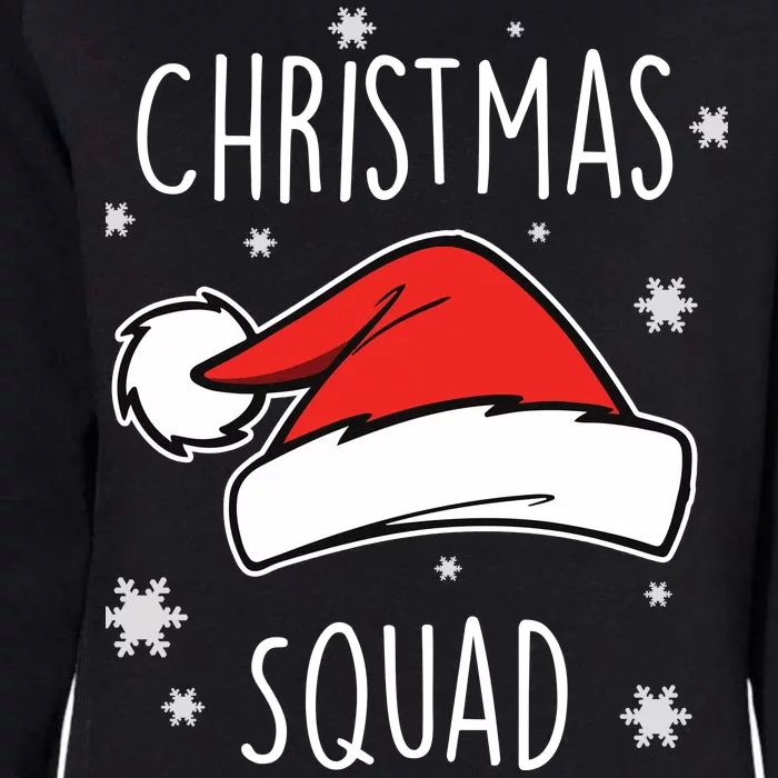 Christmas Squad Womens California Wash Sweatshirt