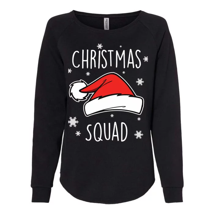 Christmas Squad Womens California Wash Sweatshirt