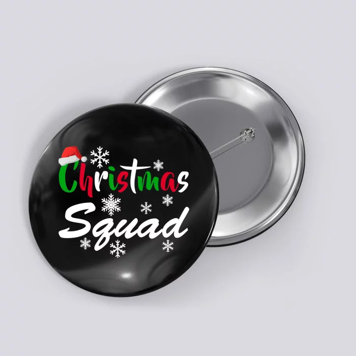 Christmas Squad Funny Button