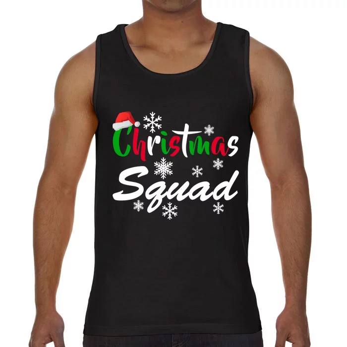 Christmas Squad Funny Comfort Colors® Tank Top